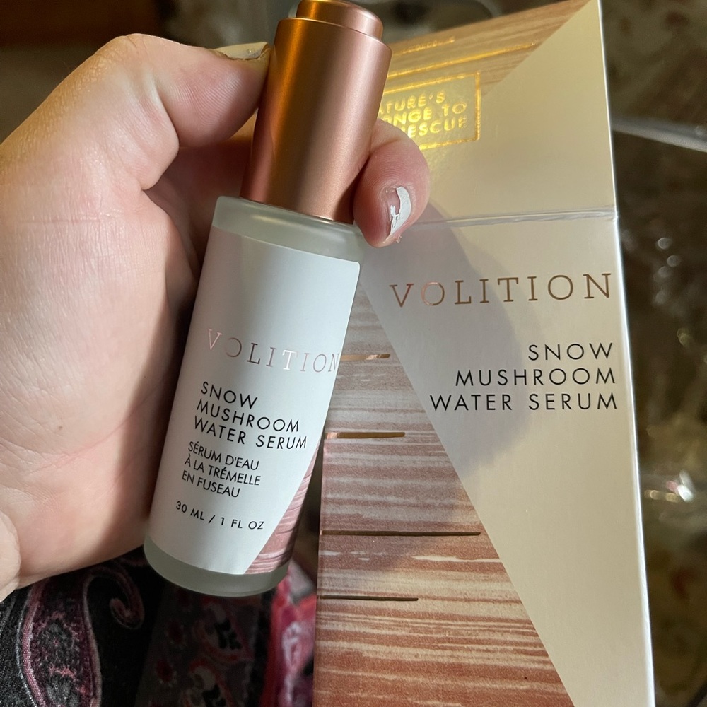 Never used facial serum by volition